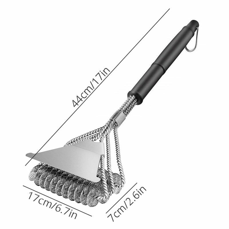Grill Brush Scraper BBQ Cleaner Tools Weber Ideal Barbecue Accessories Stain Gas