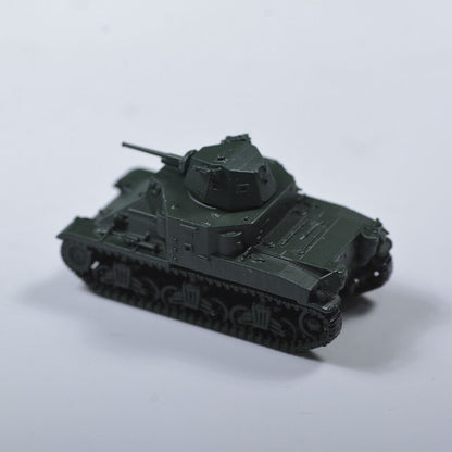 SSMODEL SS-C144510D 1/144 Finished Painted Military Model Kit US M2 Medium Tank