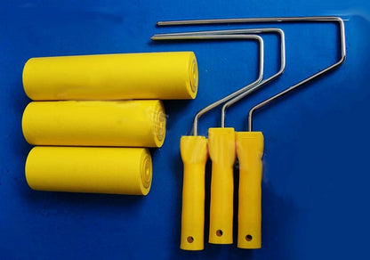 Foam Wallpaper Smoothing Roller Wall Paper Rubber Apply Tool Home Improvement