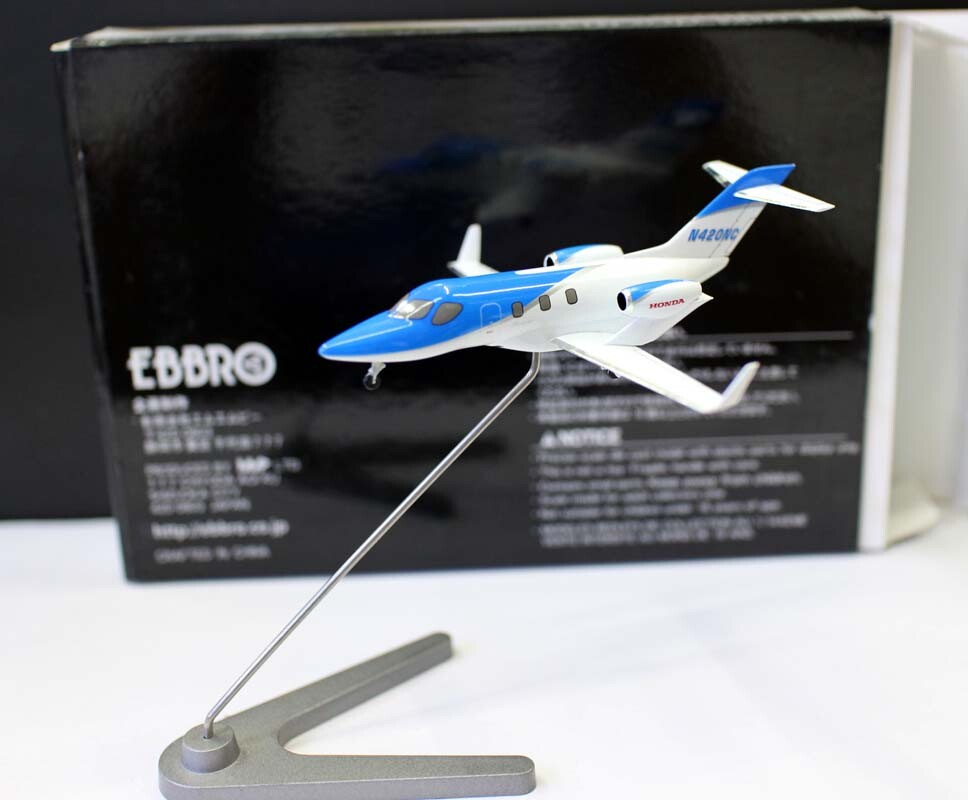 Ebbro for Hondajet Private business jet Blue 1/144 diecast plane model aircraft