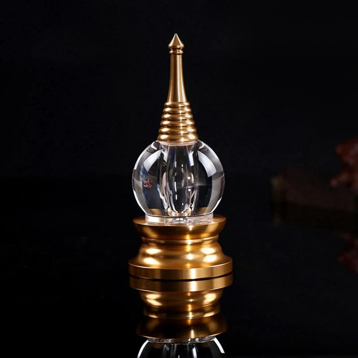 Small Stupa Temple Statue Buddha Ornaments Handicraft Buddhism Supplies