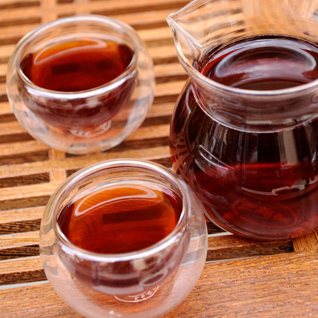 GOARTEA 2015 Year Tribute Chrysanthemum Puer Tea Pu'er Pu erh Tea Mini Ripe Cake-