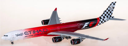 1:200 SQ Wings Etihad Airways Airbus A340-600 Passenger Diecast Airplane Model