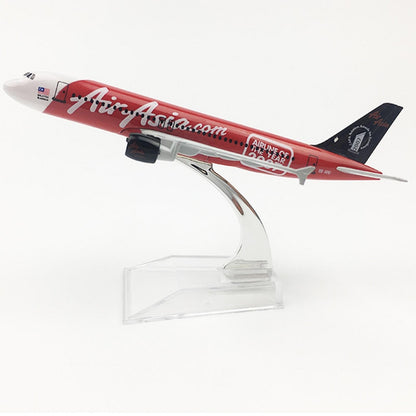 1:400 15cm Aircraft Asia 2007 A320 Best Alloy Plane Model Airplane Ornaments