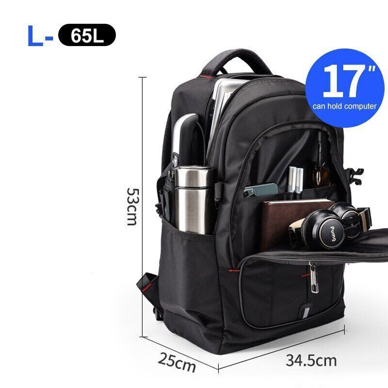15.6 Inch Laptop Backpack Men Travel Backpack Luggage Rucksack Male School Bag