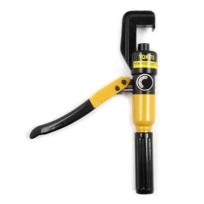 10 Ton Hydraulic Crimper with 8 Dies & Storage Case - Crimping Tool for Wire Lug