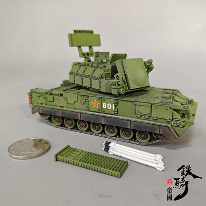 1/72 1/72 Chinese HQ17 tracked missile vehicle model