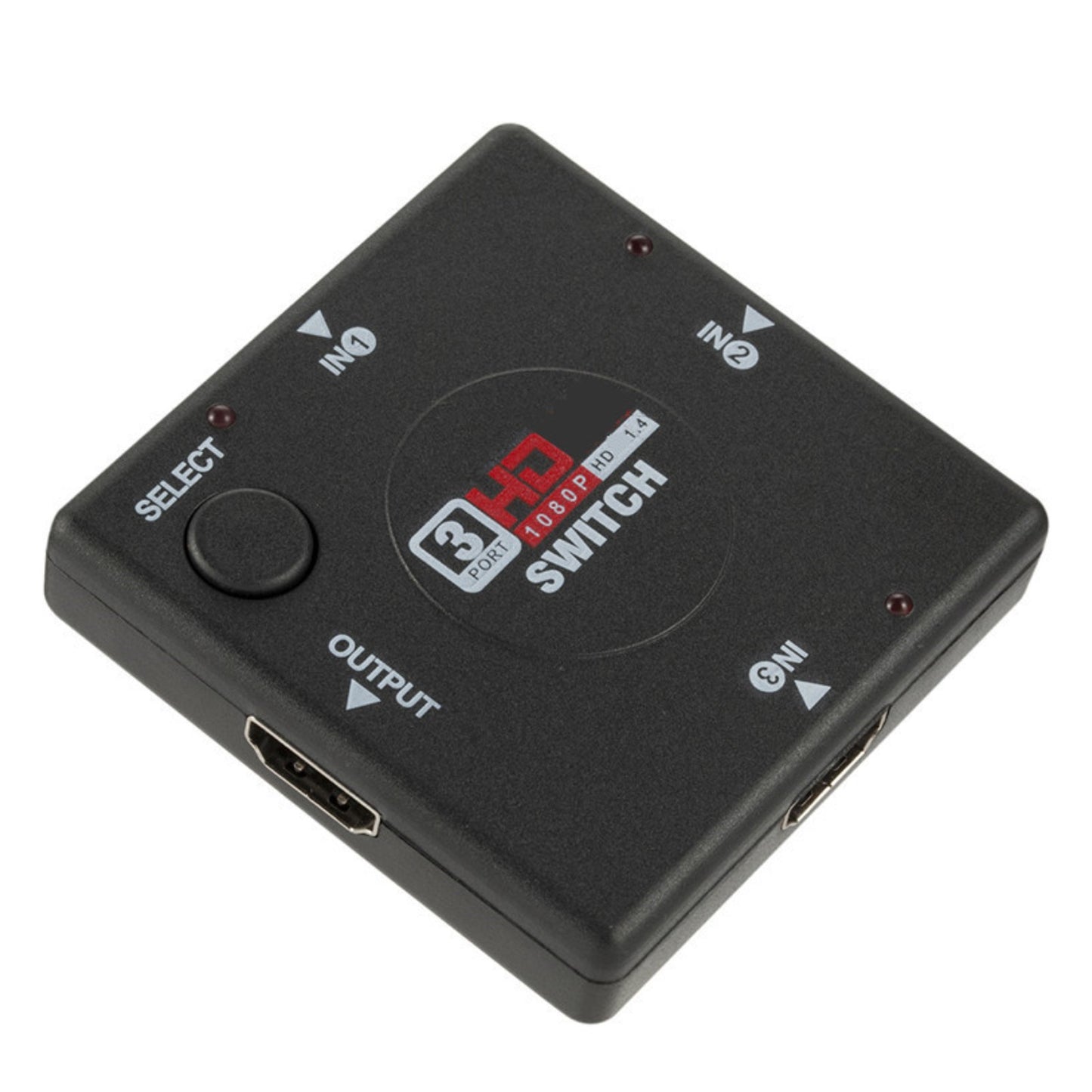 10.2G Data Transfer Speed Square Box 3-Port HDMI Switcher 3 in 1 out 1080p 3D