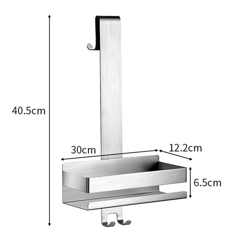 Bathroom Shelves Steel Movable No Drill Organizer Shower Support Storage Holders