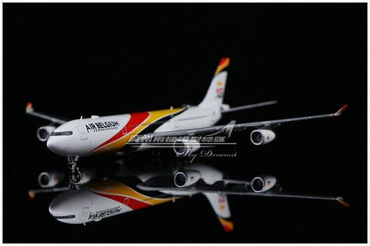 1:400 JC Wings AIR BELGIUM AIRBUS A340-300 Passenger Airplane Diecast Model