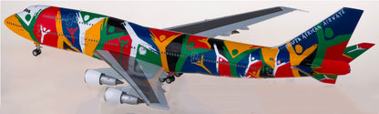 1:200 SQ Wings South African Airways B747-300 Passenger Airplane Diecast Model