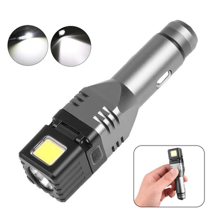 XPG LED Car Cigarette Press Switch Lighter Flashlight Rechargeable Light
