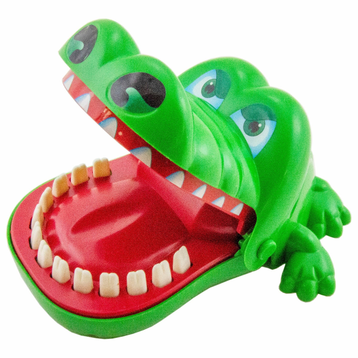 Classic Biting Hand Crocodile Game for Kids - Portable Size
