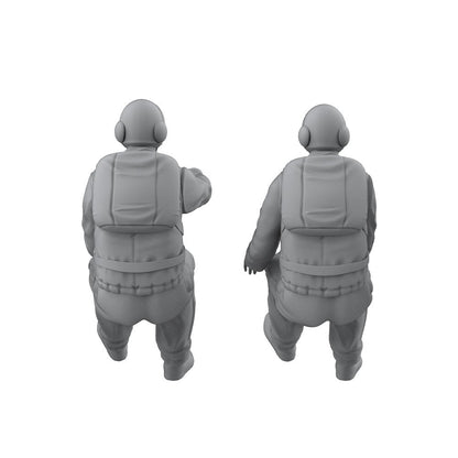 Yao's Studio LY72261A 1/72 Model Upgrade Parts Mask Driver &Machine Gunner