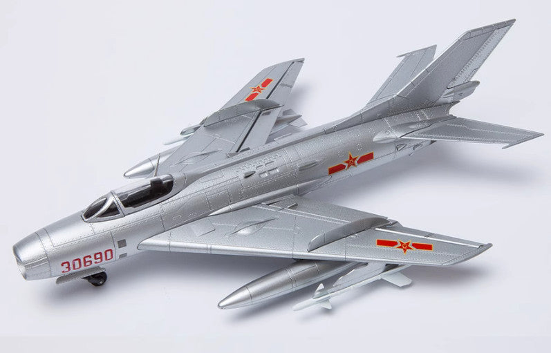 1:48 32CM China J-6 Fighter Plane Diecast Aeroplane Military Aircraft Model