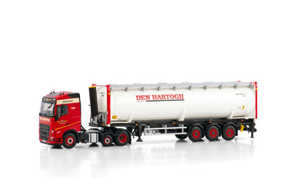 1:50 WSI DEN HARTOGH FH5 6X2 MIDLIFT AXLE TIPPING Container Truck Diecast Model
