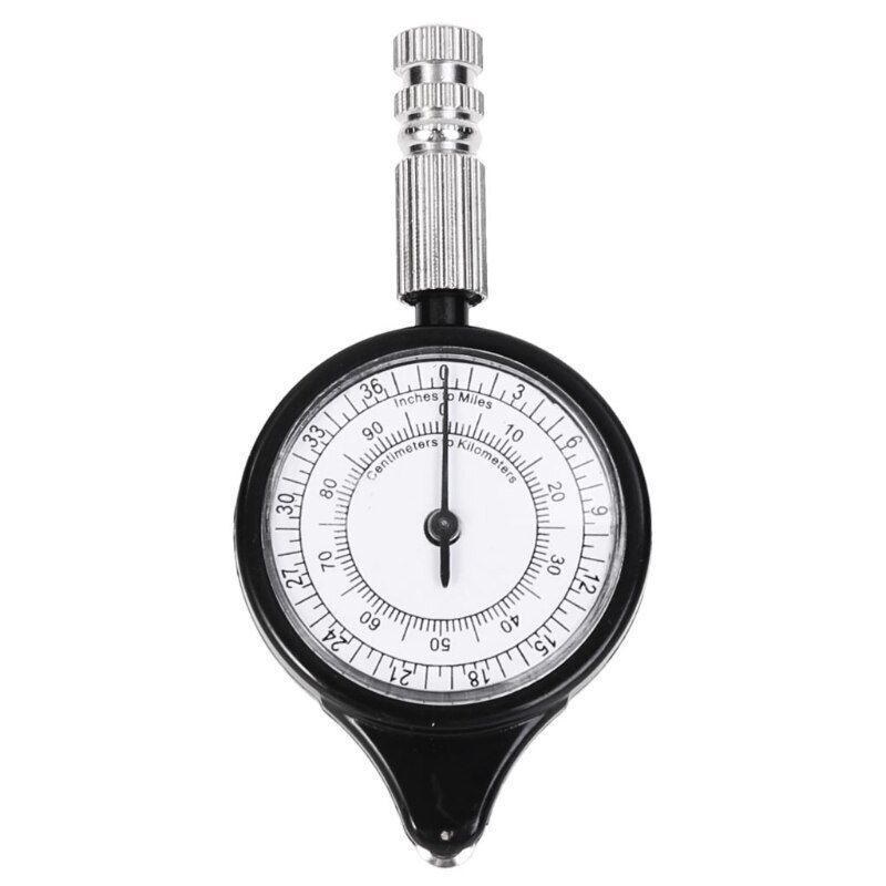 Multifunction Compass Odometer Curvimeter Outdoor Climbing Sport 4.5x9.6x1.65 cm
