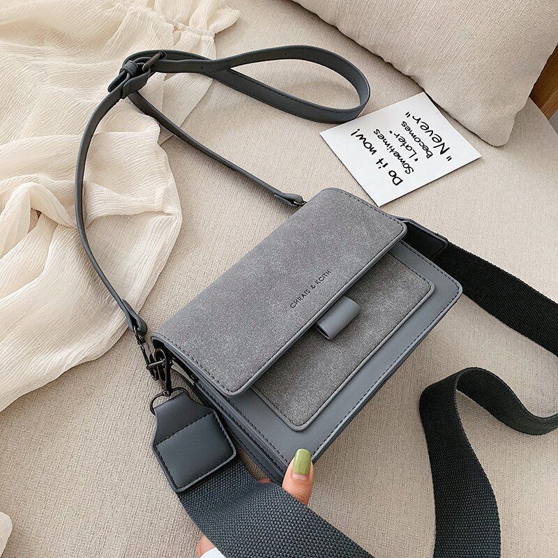 Broadband Shoulder Bag Ladies Messenger Bag Fashion Purse Phone Bag Polyester