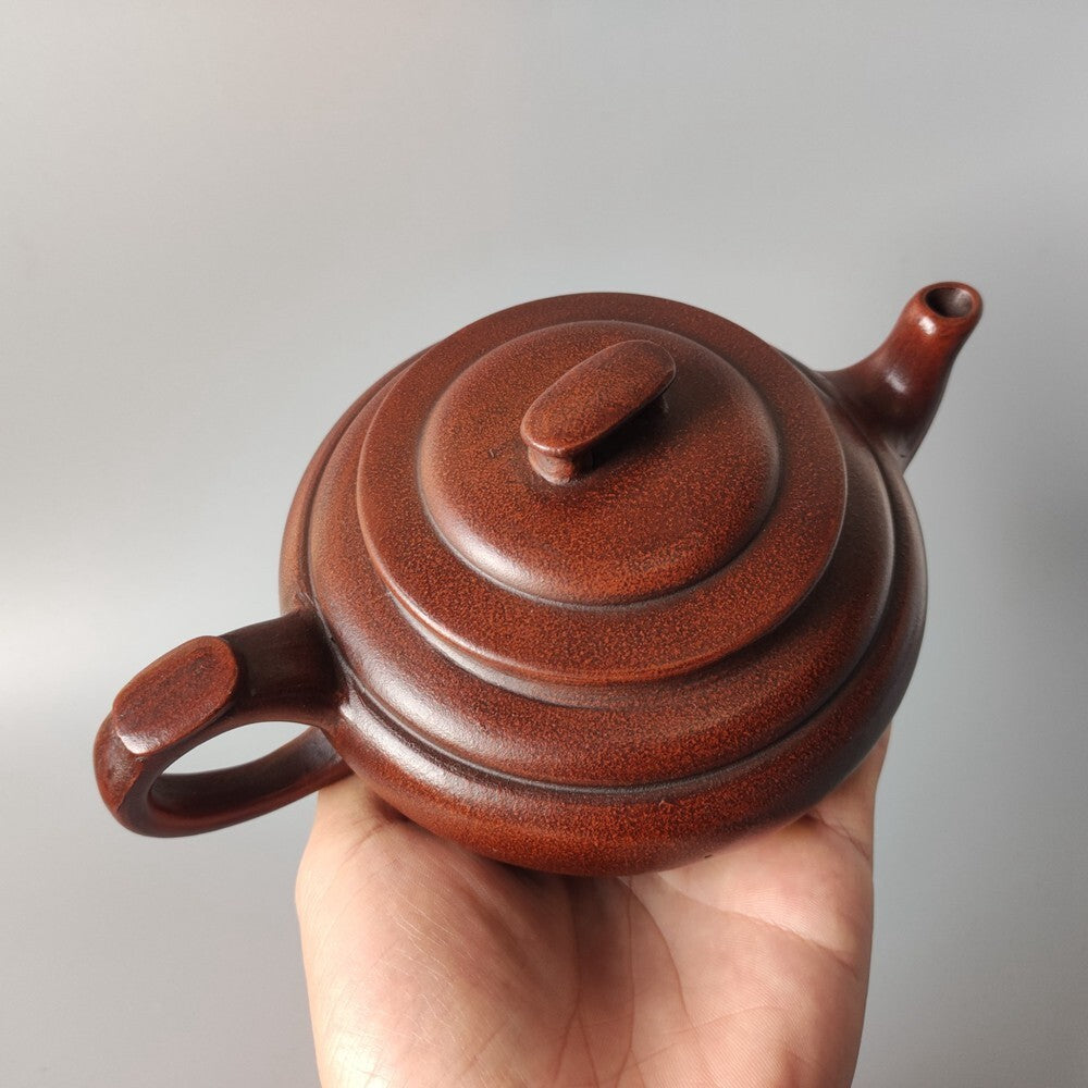 Chinese Yixing Zisha Clay Teapot Shangxinqiao Pot Gu Jingzhou 400ml