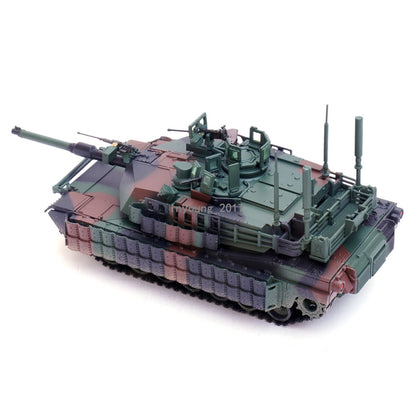 1/72 Scale M1A2 Tusk II Tank Model Diecast Military US Army Tank Collection