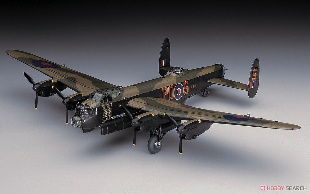 Hasegawa HA01553 1/72 Lancaster B.Mk.I/Mk.III Plastic Model