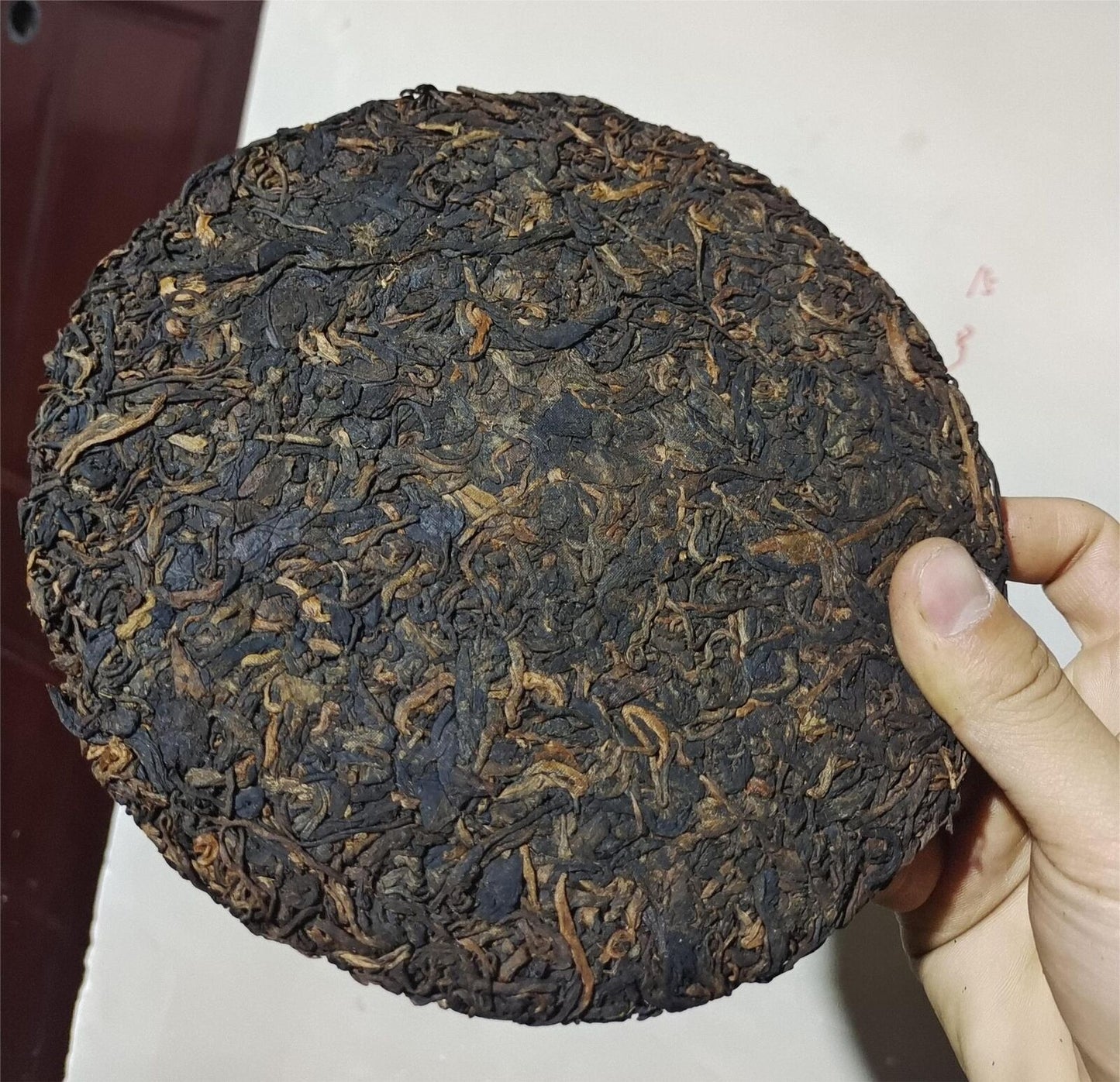 357g Yunnan Old Banzhang Ripe Pu-erh Tea Cake