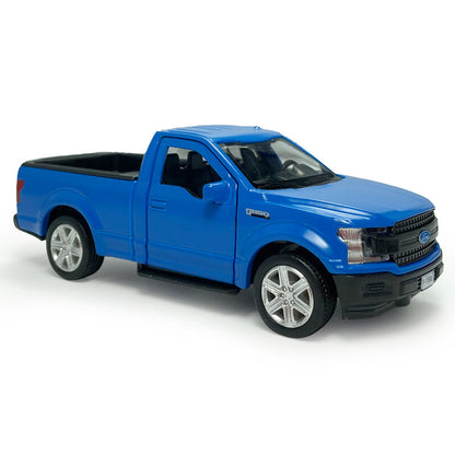 1:36 Ford F-150 Pickup Truck Toy Diecast Model Car Toy Car Boys Toys Matte Blue