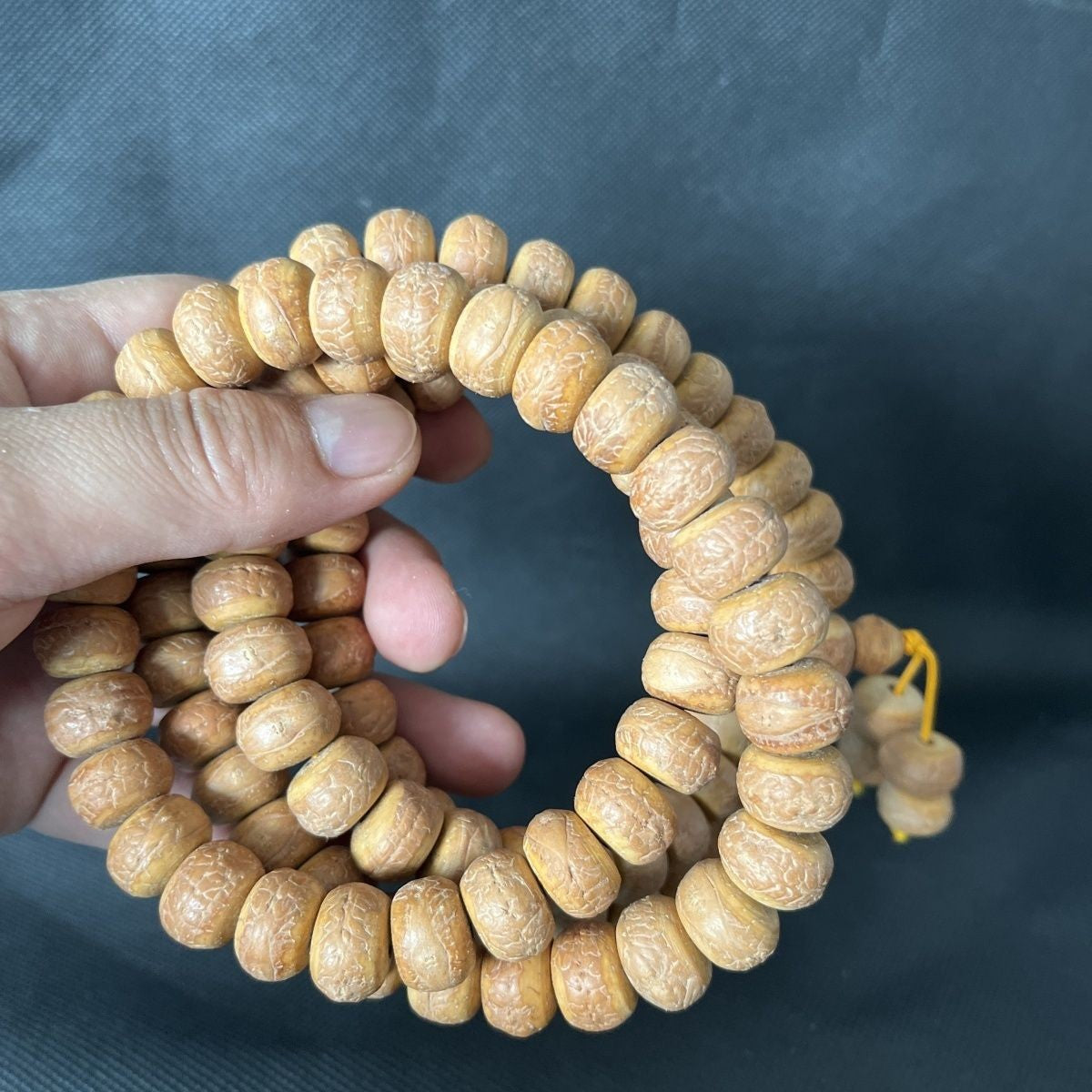108 Beads Nepal Tibetan Phoenix Eye Bodhi Bracelet Turmeric Skin Mala Universal