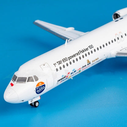 1:200 Geminijets Fokker TAY 650 powered Fokker 100 Airplane Diecast Model