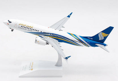 1:200 JC Wings OMAN AIR BOEING 737 MAX 8 Passenger Airplane Diecast Plane Model