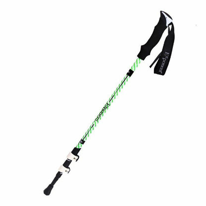 Carbon Fiber Walking Stick Hiking Pole Camping Hiking Telescopic Stick Trekking