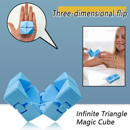 Infinite Triangle Magic Cube Children's Creative and Fun Stress Relieving Toy
