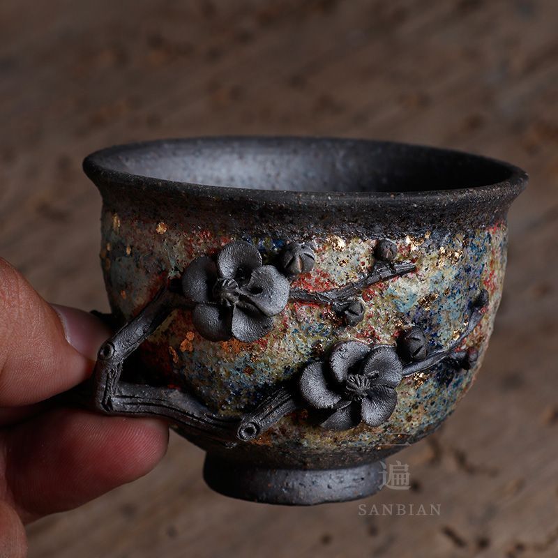 Ceramic Porcelain Handmade Cup Tea Cup Kung Fu Tea Set Accessories