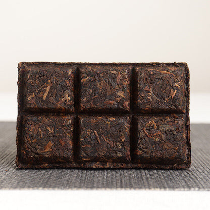 50g Yunnan Pu'er Tea LeXingXiang Banzhang Golden Bud Brick Aged Palace Ripe Tea