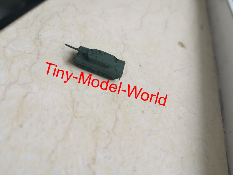 3D printed finished model 1/350, Germany Leopard 2A7 Main Battle Tank
