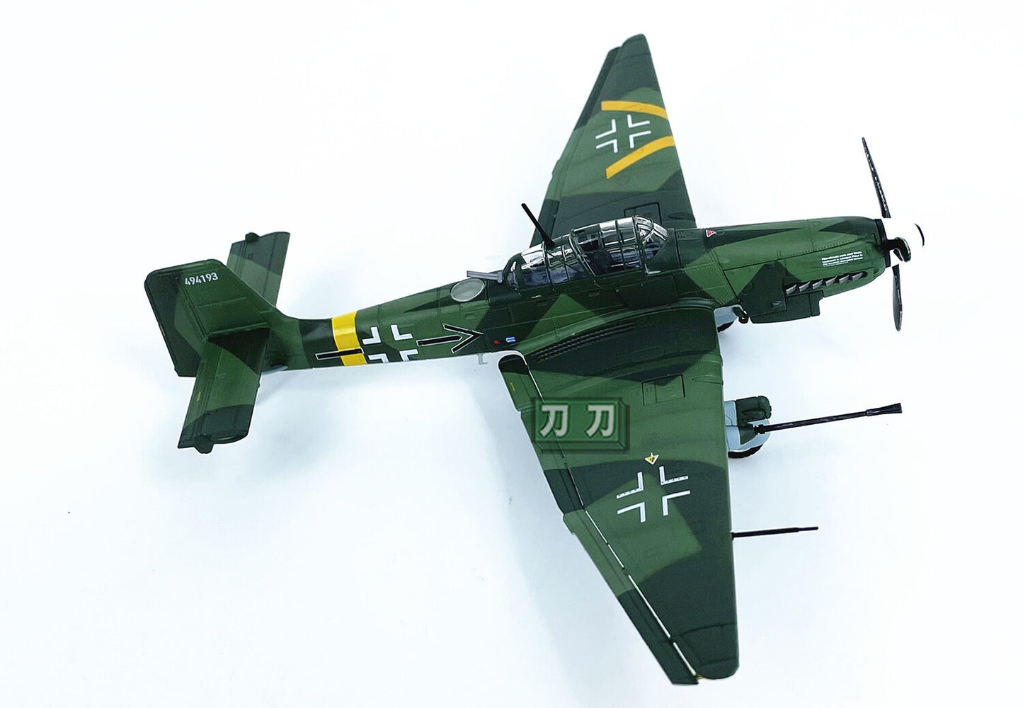 1:72 PANZERKAMPF Junker J-87 Stuka Bomber Fighter Diecast Military Plane Model