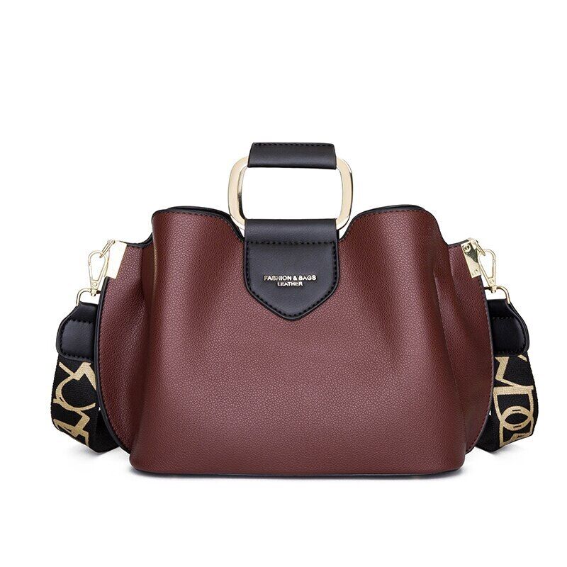 Women's PU Leather Crossbody Bags Ladies Shoulder Bag Handbags Purses