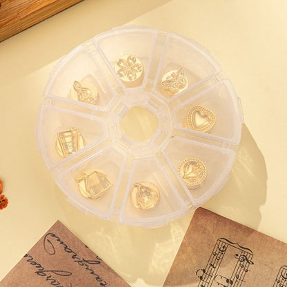 Wax Seal Stamp Head Metal Invitation Greeting Card Wedding Styling Tools 8-24Pcs