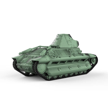 SSMODEL SS72655 1/72 25mm Military Model Kit France FCM 36 Light Tank