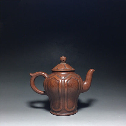 Chinese Yixing Zisha Clay Handmade Exquisite Teapot（高菱壶 底款：葛明祥）