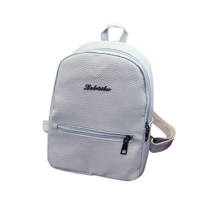 Design Girls Leather School Bag Travel Backpack Satchel Women Shoulder Bag Gifts