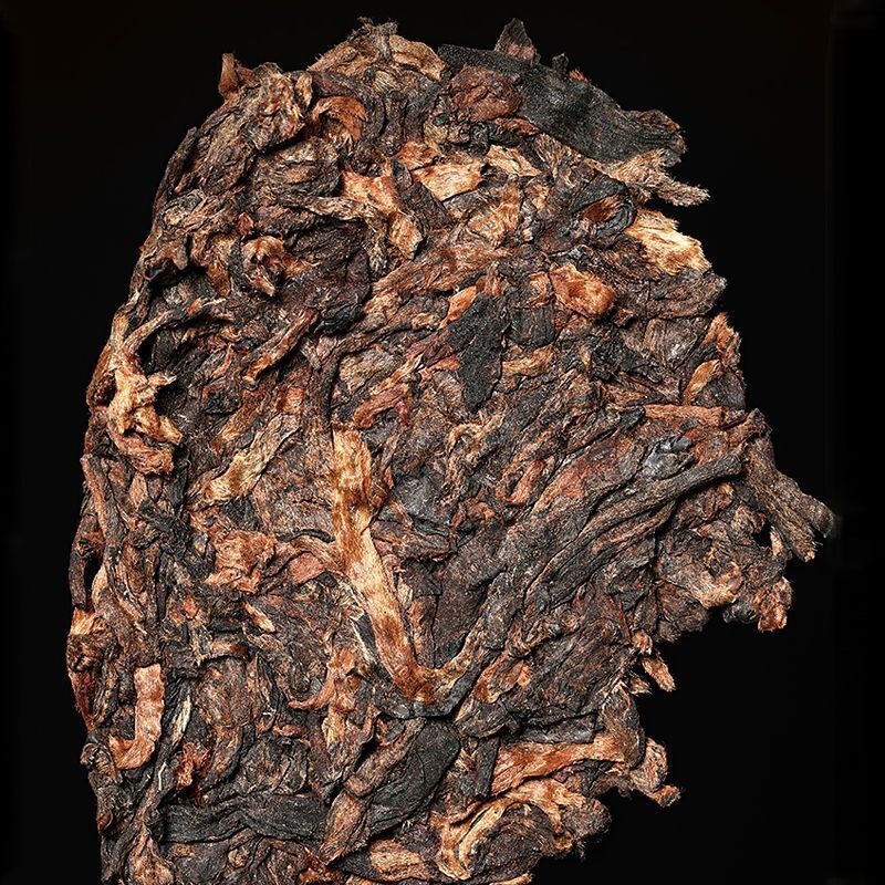 Peacock Ripe Tea Cake Yunnan Menghai Old Puerh Tea Ancient Tree Ripe Tea