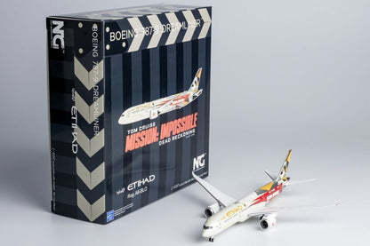 1:400 NG Model ETIHAD BOEING 787-9 Passenger Aircraft Diecast Airplane Model
