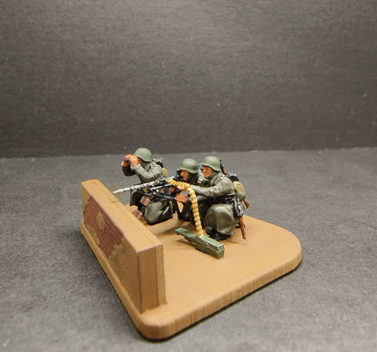 1/72 World War II German Winter Heavy Machine Gun Soldier Model