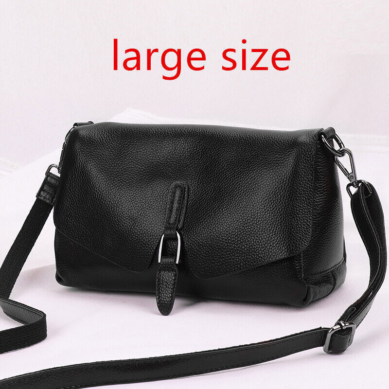 Pure Leather Handbag Shoulder Messenger Bag Female Layer Leather Portable Bag