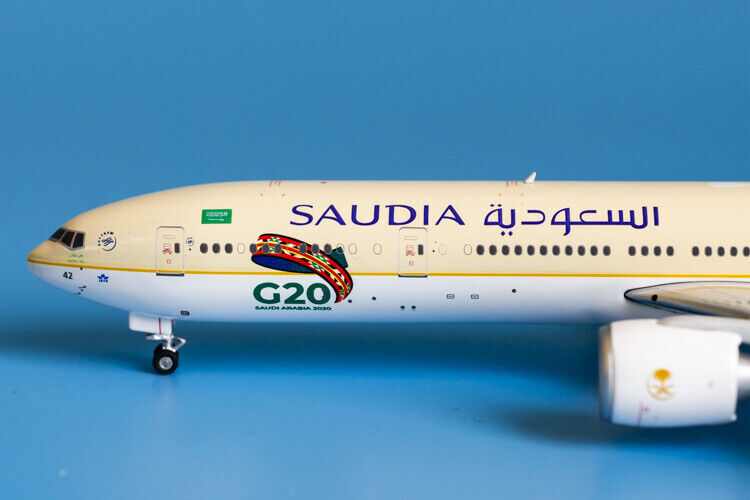 1:400 Phoenix Saudia BOEING 777-300ER Passenger Airplane Diecast Aircraft Model