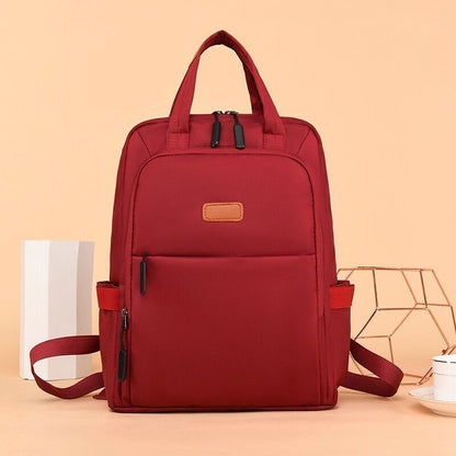 Fashion Traveling Backpack Large School Laptop Bags 35*30*10CM Waterproof Oxford