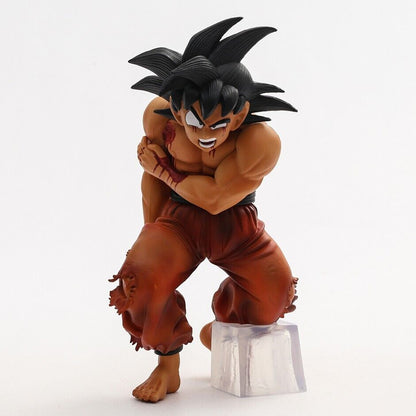 Anime Dragon Ball Son Goku Hurt Damage PVC Action Figure Statue Model Toy Gift