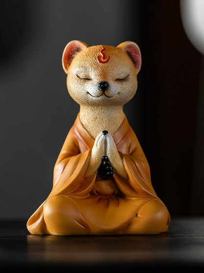 Weasel Figure Decoration Office Home Tabletop Offering Decoration Gift Tea Pet