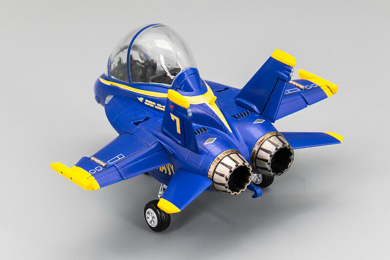 US Navy Air Force F/A-18F BLUEANGELS Cute Version 3D Printed static Models